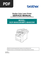 Download mfc9840cdwservice man by Solara7 SN15024880 doc pdf
