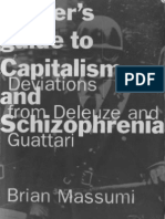 Brian Massumi - A Users Guide To Capitalism and Schizophrenia, Deviations From Deleuze and Guattari