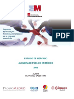 Estudio de mercado alumbrado público México 2008