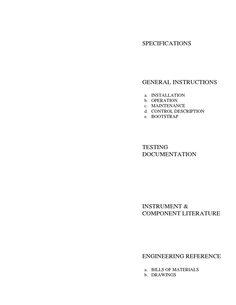 Instrument Installation and Maintenance Guide | PDF | Manufacturing And ...