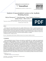 Analysis of Muscuskeletal Systems