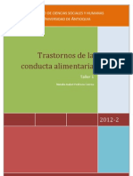 Trastornos de La Conducta Alimentaria - Natalia Isabel Pedroza