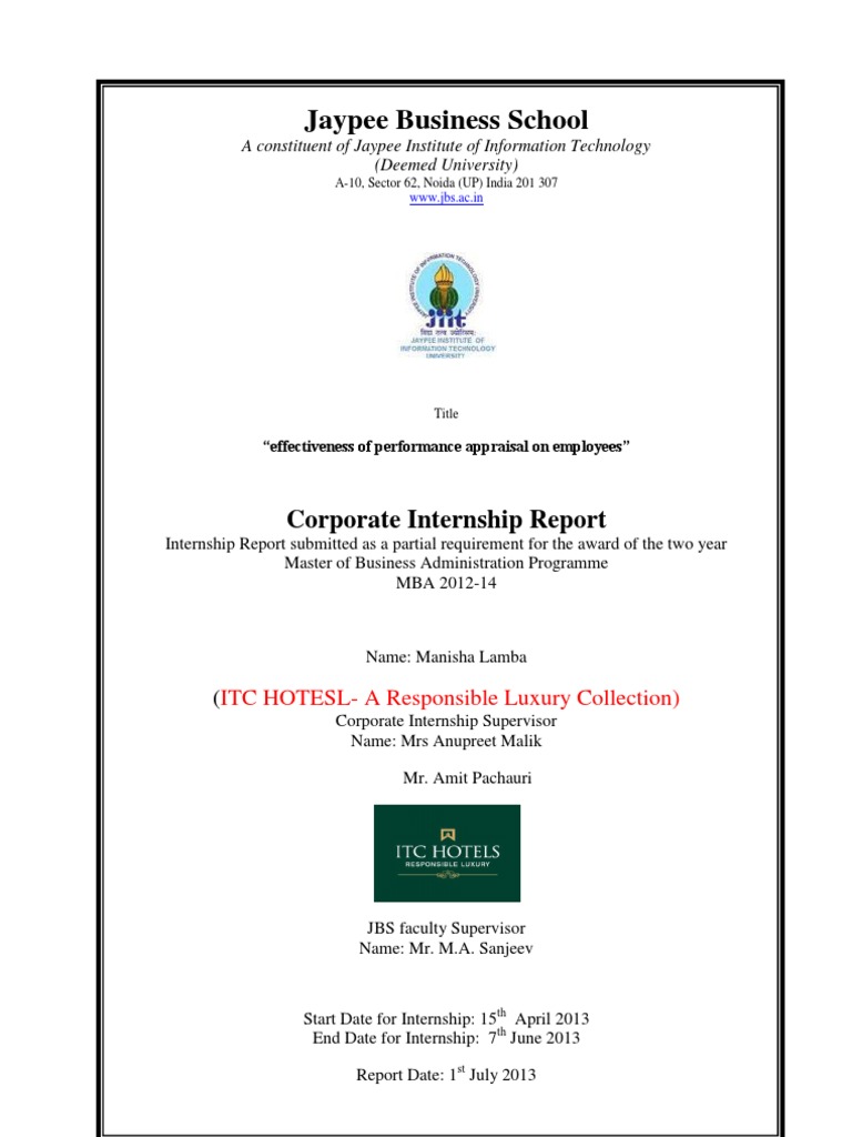 Itc Report (2) 1 PDF Brand Economic Growth
