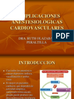 COMPLICACIONES ANESTESIOLOGICAS CARDIOVASCULARES