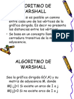 Algoritmo de Warshall-1
