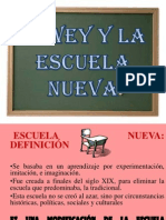 Dewey y La Escuela Nueva 2