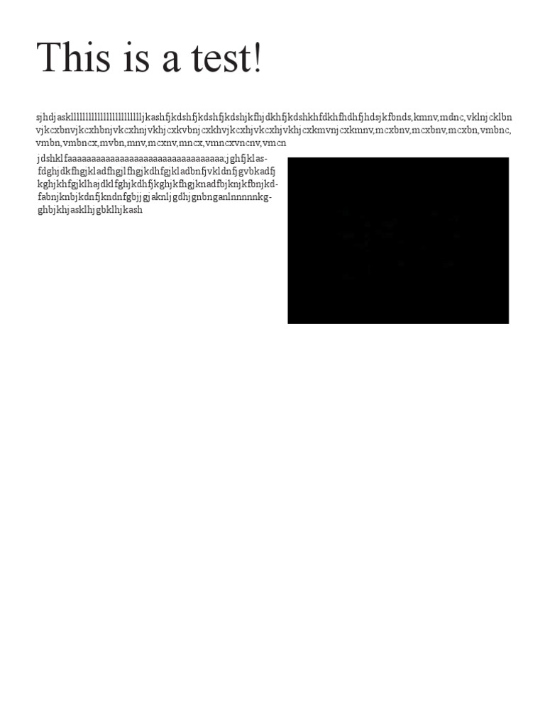 Test Document Overview | PDF