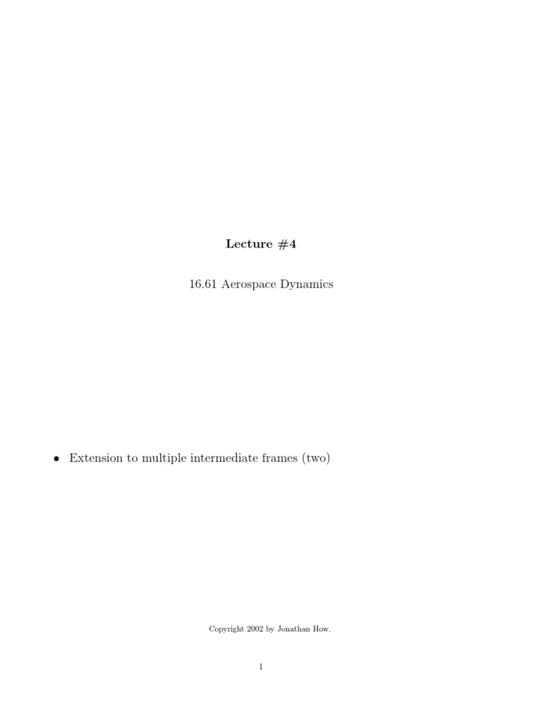 Lecture 4 | PDF