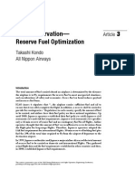 Fuel Conservation and Fuel Reserve Optimization