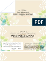 Silsilah Keluarga Besar Raden Hassan Nurwawi