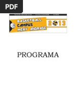 CampusMery2013 Programa