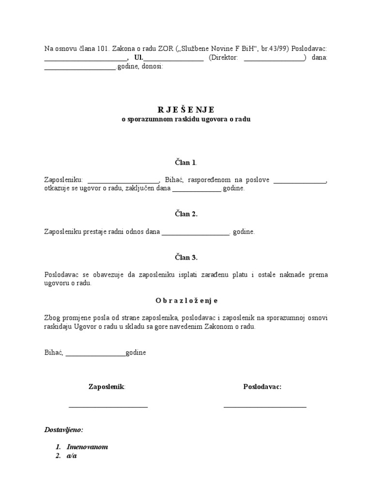 SEMINAR ZAŠTITA PRAVA RADNIKA I POSLODAVACA KOD OTKAZA UGOVORA O RADU REC d.o.o.