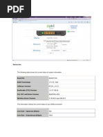 PTCL Settings