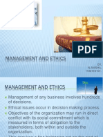Management and Ethics 