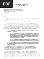 DOJ Opinion No. 52, S96 (Conversion and Reclassification)