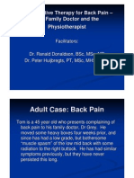 Low Back Pain Presentation IMP