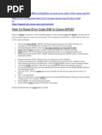 Download How to Reset Error Code E08 in Canon MP287 by Jeffrey Salazar Albania SN150344916 doc pdf