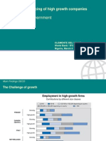 Private Equity Financing of High Growth Companies