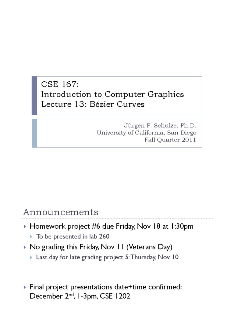 13 Beziercurves Pdf Analytic Geometry Algebra