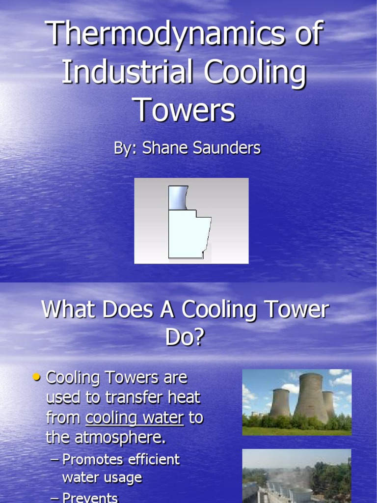 Industrial Cooling Towers Explained | PDF | Science & Mathematics ...