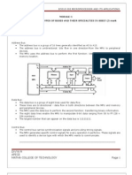 Ec010505 Microprocessors and Applications Module 1