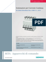 Siemens - Sezionatore Fotovoltaico 5TE2