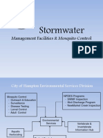 Stormwater: Management Facilities & Mosquito Control