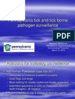 Pennsylvania Tick and Tick-Borne Pathogen Surveillance