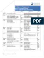 IB 2013 Time Table