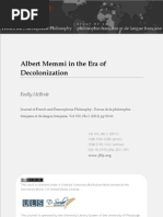 Download Albert Memmi - in the Era of Decolonization by libreka SN150380524 doc pdf