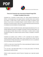 Protocolo de Cooperação entre ITD e AAPEUA