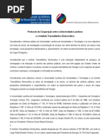 Protocolo entre ITD e ULHT