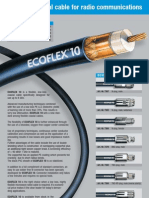 Low Loss Coaxial Cable For Radio Communications: Characteristics