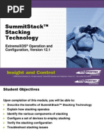 Extreme Networks Module 06 EXOS Stacking
