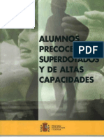 Alumnos Precoces, Superdotados y de Altas Capacidades