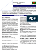 Bangladesh Importer Guidelines PDF