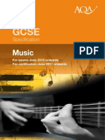 Aqa Gcse Music Specification