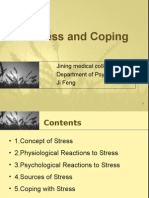 8 Stress and Coping: Jining Medical College Department of Psychology Ji Feng