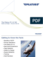 Pilatus PC-12 Safety by Design - Proven in The Air May 2012