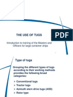 The Use of Tugs: Introduction To Training of The Masters and Officers For Large Container Ships