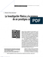 La investigación Filmica y la Promesa de un Paradigma Cognitivo