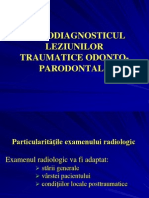Curs 5 Radiodiagnosticul Leziunilor Traumatice Odonto-parodontale