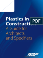 Plastics in Construction: A Guide For Architects and Specifiers