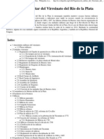 Organización Militar Del Virreinato Del Río de La Plata - Wikipedia, La Enciclopedia Libre