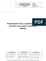 228-EHS-P-24 Procedimiento para La Identificación de Peligros, Evaluación y Control de Riesgos