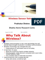 Wireless Sensor Network: Bhabha Atomic Research Centre