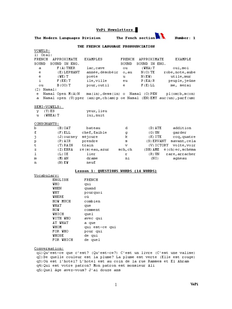 Learning French Language | PDF | Biens de consommation | Vêtements