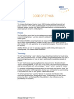 EMCC Code of Ethics