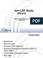 Western LRT Study: Update