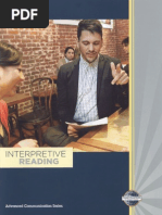 Download TM - Interpretive Reading Rev5 2011 by Donovan El Speaker SN150444634 doc pdf
